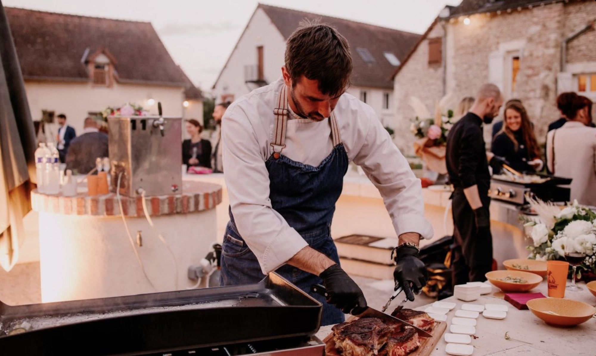 Chef à la plancha MYLO Traiteur