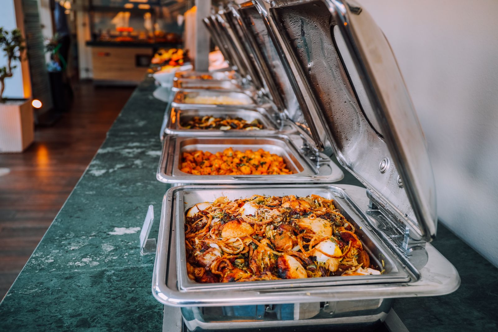 Buffet chaud MYLO Traiteur